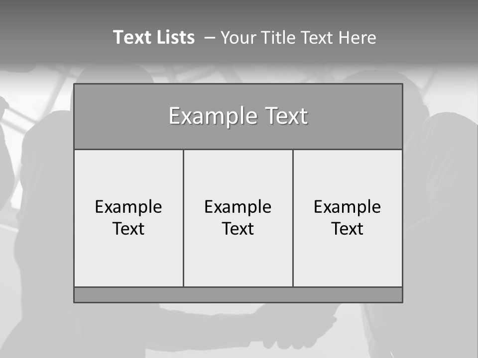 Collar Three Diplomacy PowerPoint Template