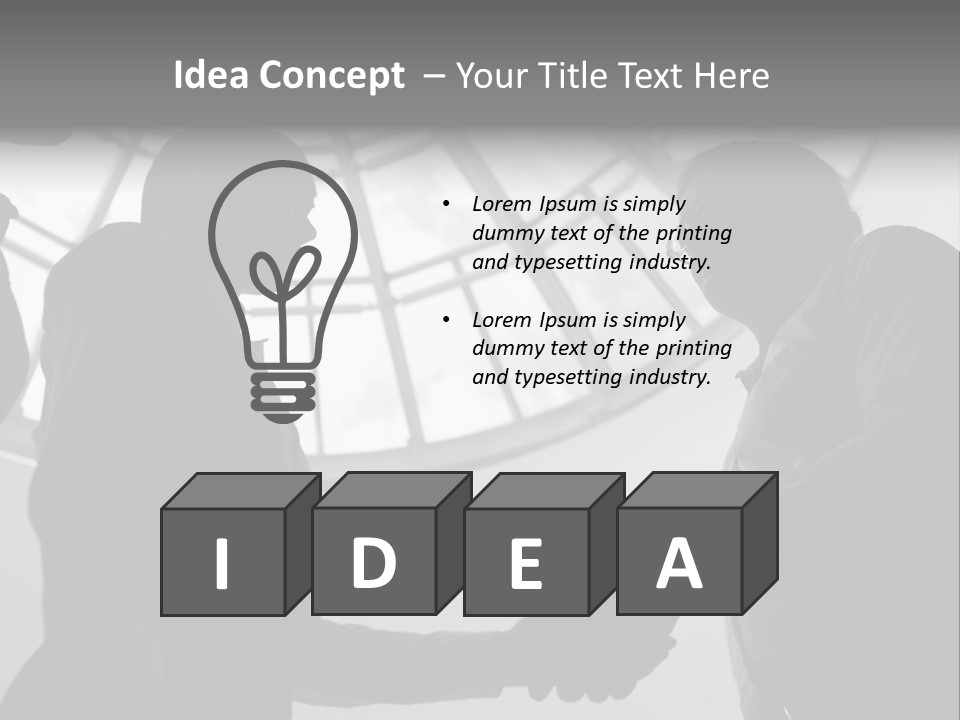 Collar Three Diplomacy PowerPoint Template