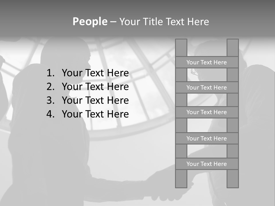 Collar Three Diplomacy PowerPoint Template