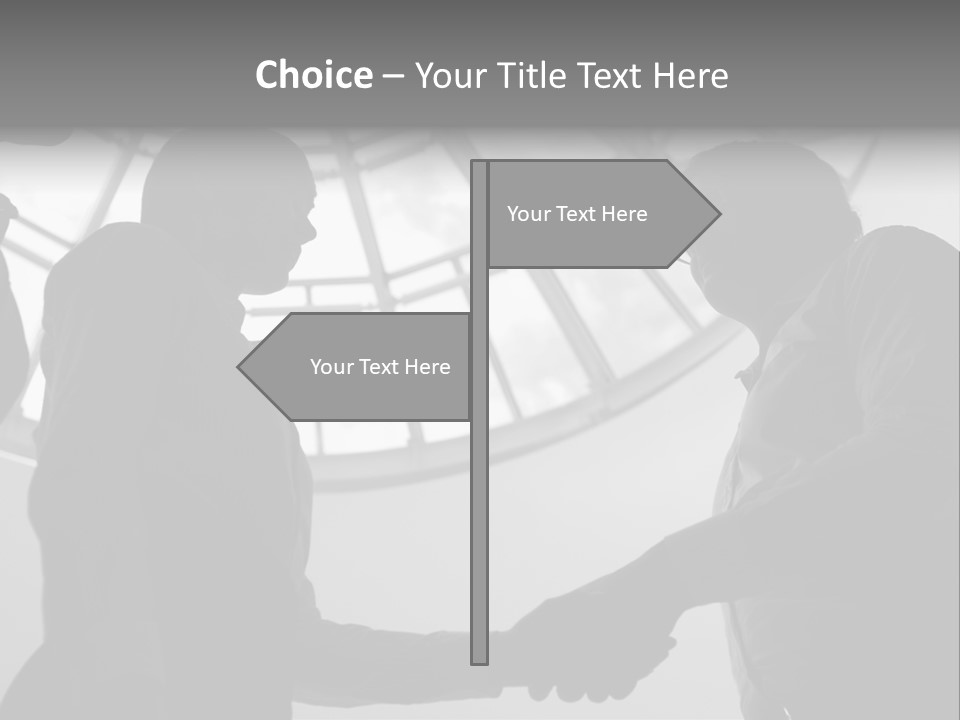 Collar Three Diplomacy PowerPoint Template