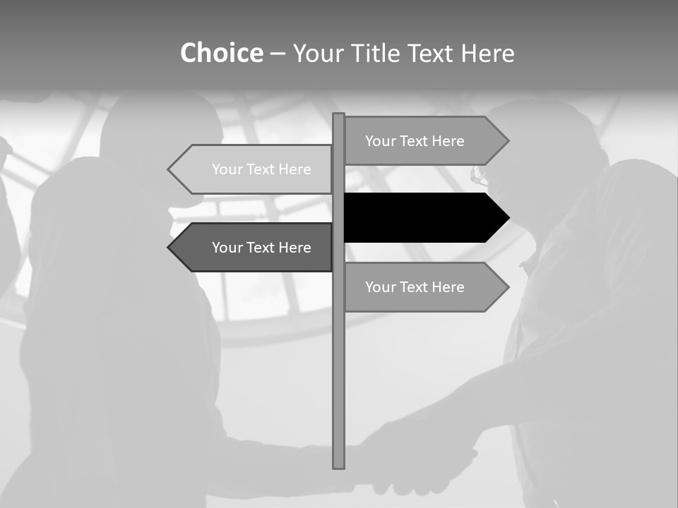 Collar Three Diplomacy PowerPoint Template