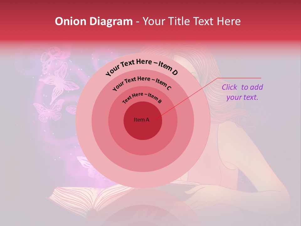 Female Miracle Ginger PowerPoint Template