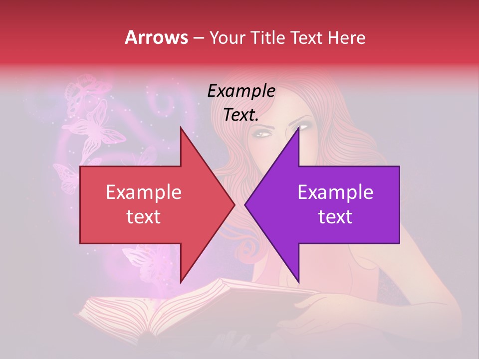 Female Miracle Ginger PowerPoint Template