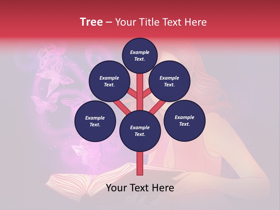 Female Miracle Ginger PowerPoint Template