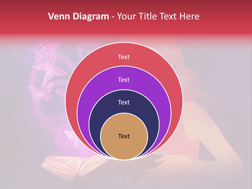 Female Miracle Ginger PowerPoint Template