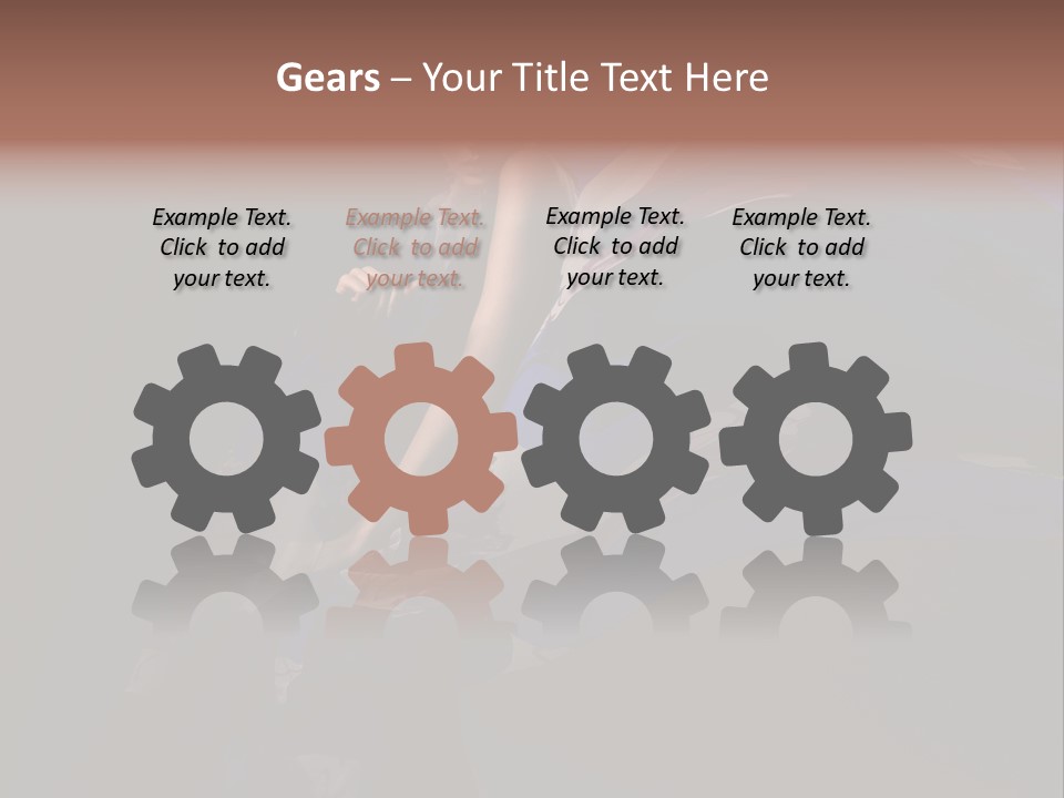 Look Makeup Lady PowerPoint Template