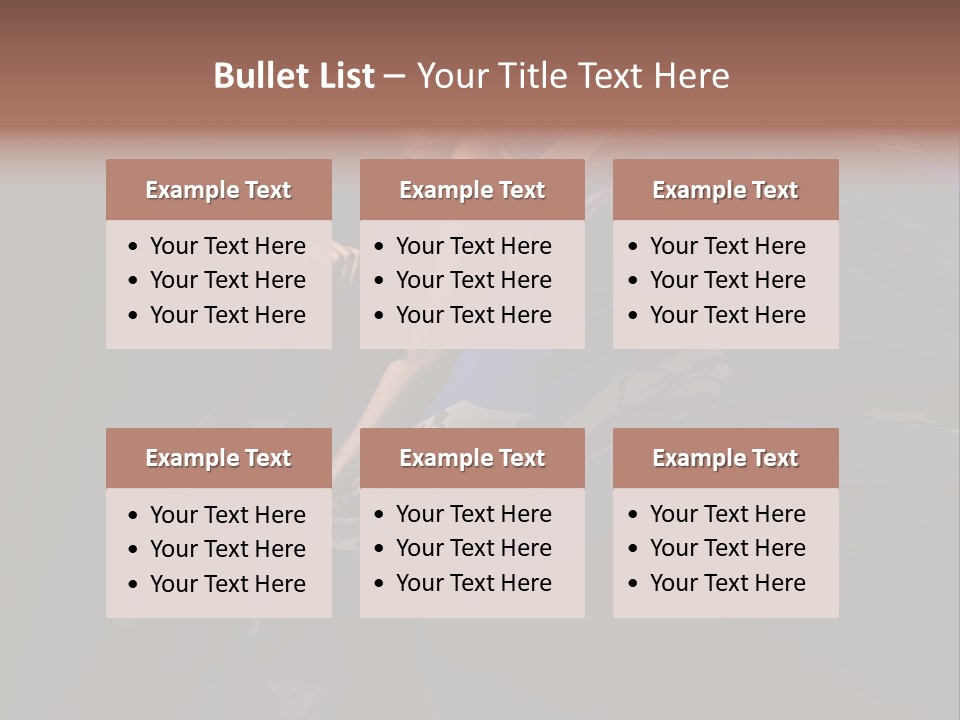 Look Makeup Lady PowerPoint Template