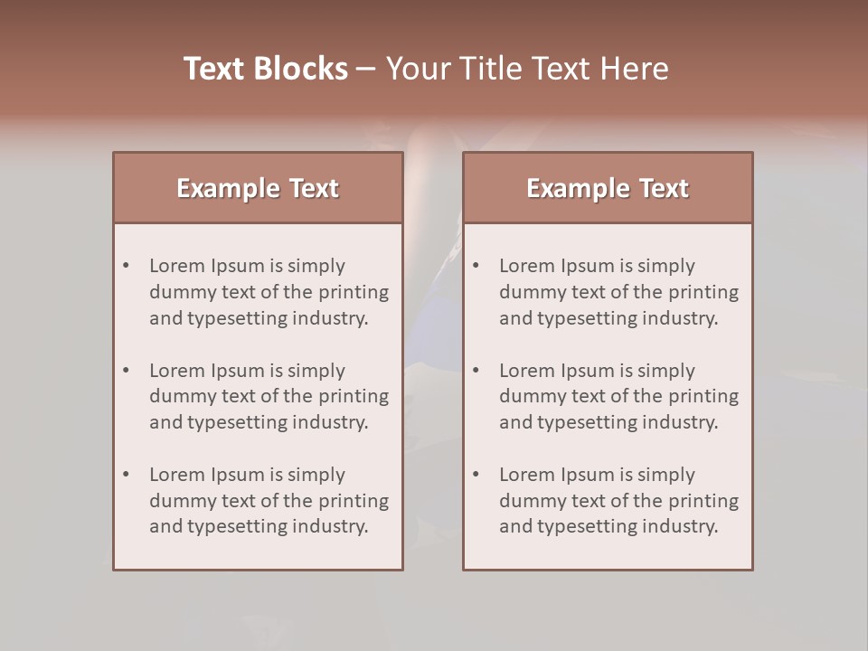 Look Makeup Lady PowerPoint Template