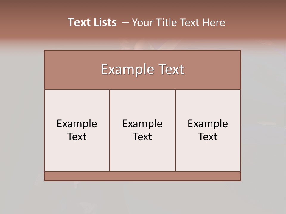 Look Makeup Lady PowerPoint Template