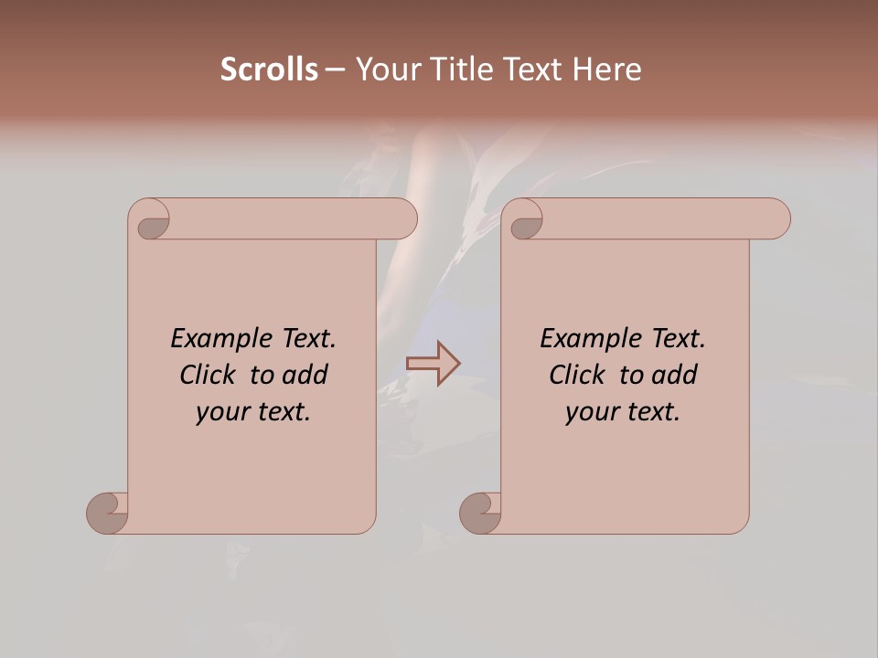 Look Makeup Lady PowerPoint Template