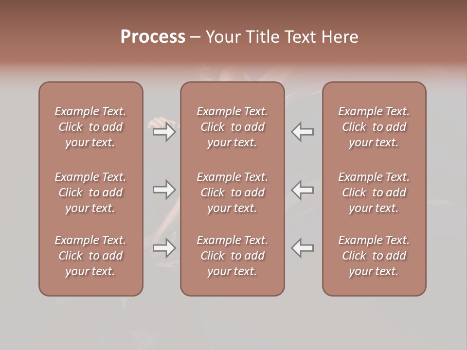 Look Makeup Lady PowerPoint Template