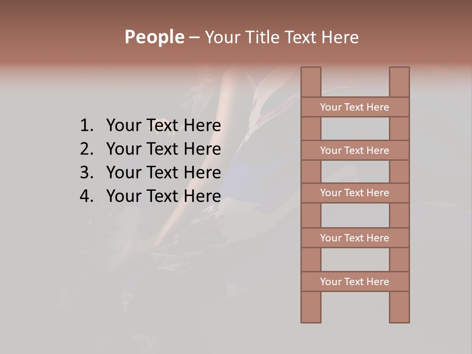 Look Makeup Lady PowerPoint Template