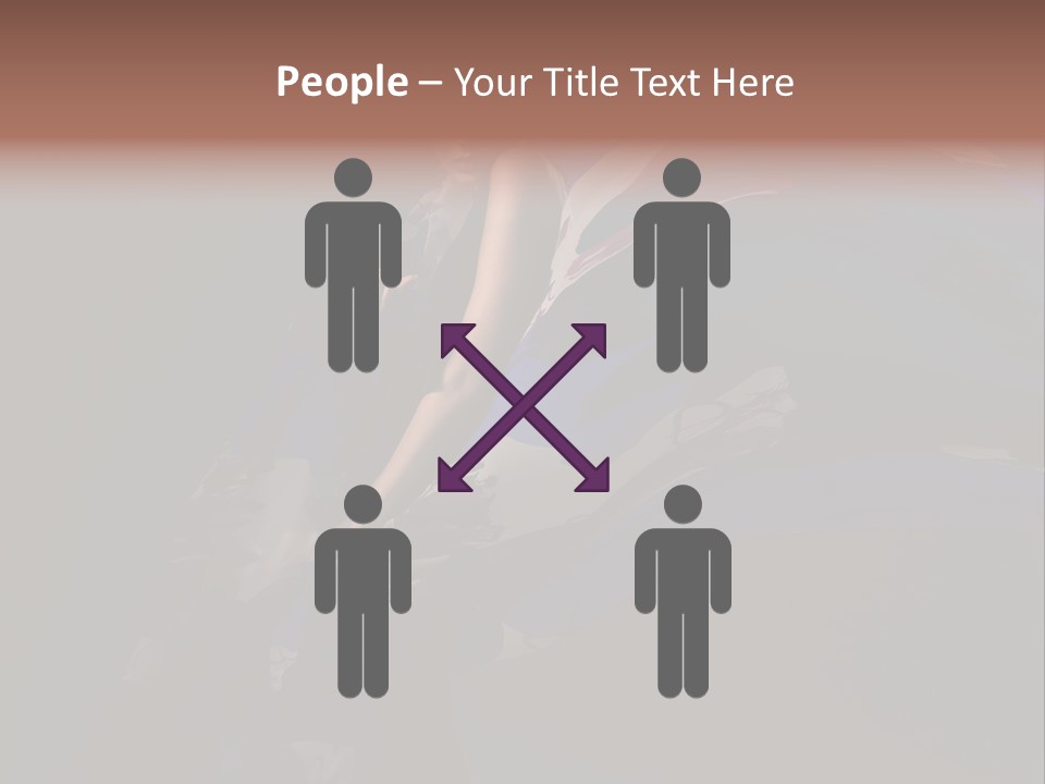 Look Makeup Lady PowerPoint Template