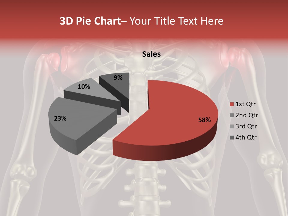 Skin Skeleton Biology PowerPoint Template