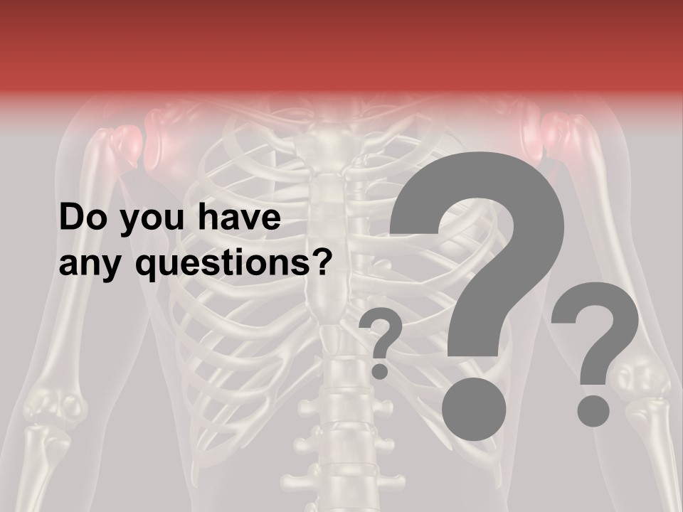 Skin Skeleton Biology PowerPoint Template