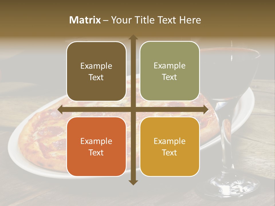 Green Pie Round PowerPoint Template
