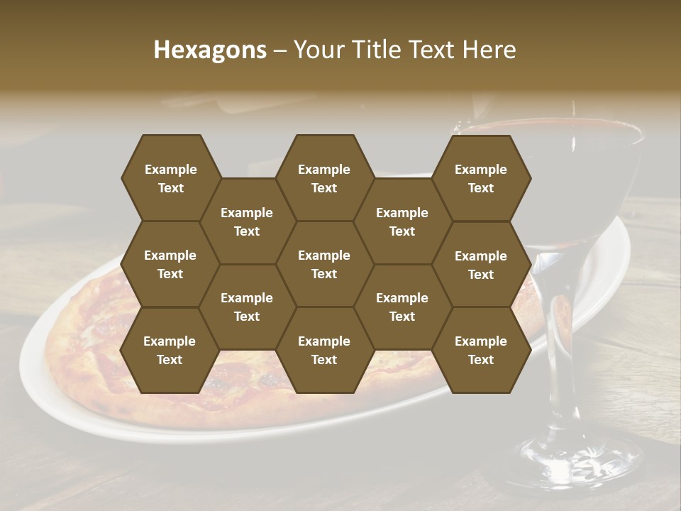 Green Pie Round PowerPoint Template