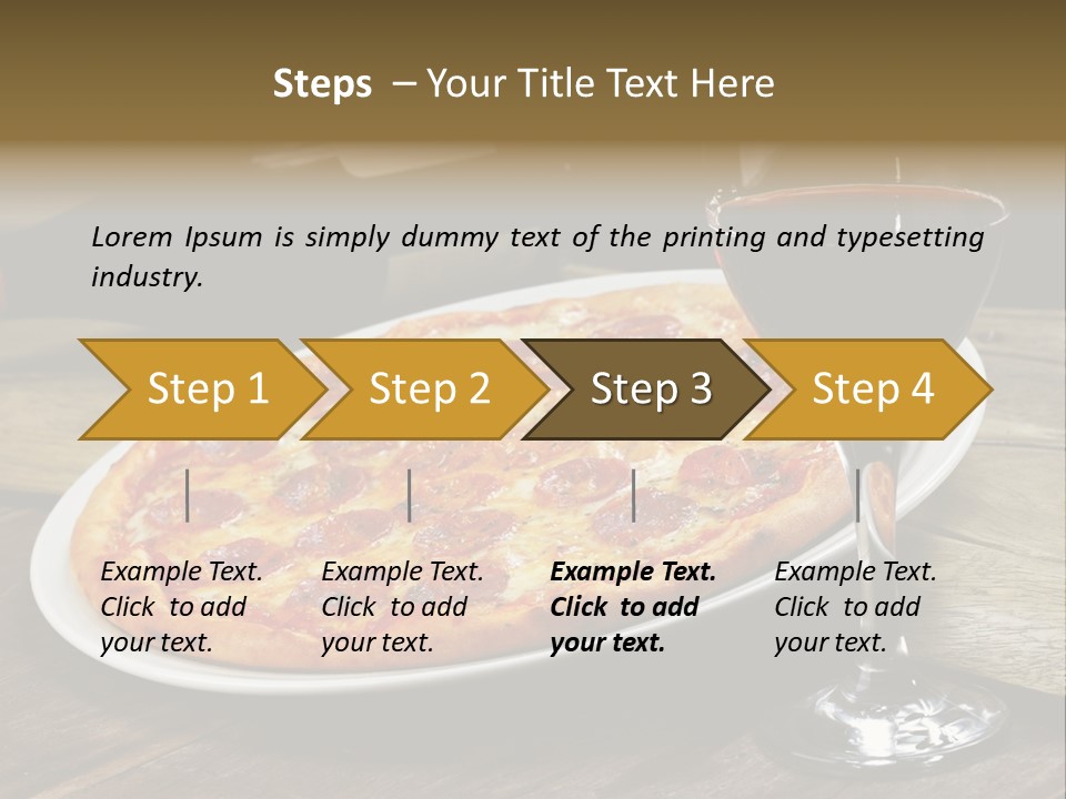 Green Pie Round PowerPoint Template