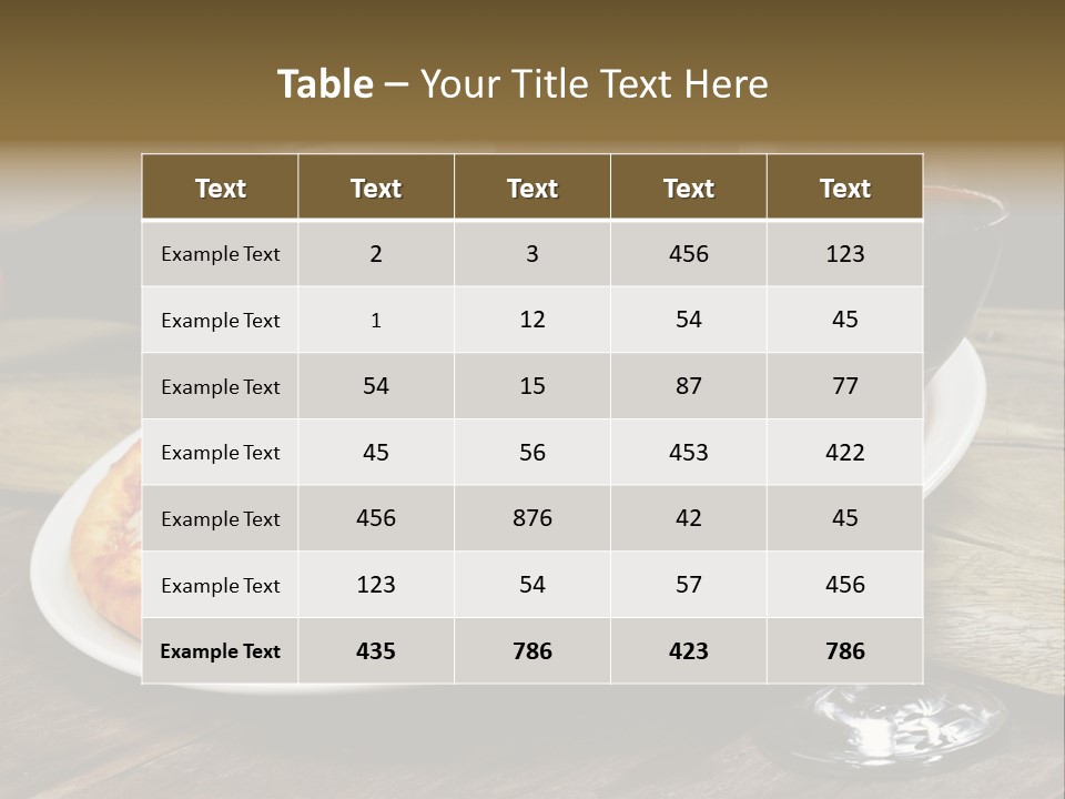 Green Pie Round PowerPoint Template
