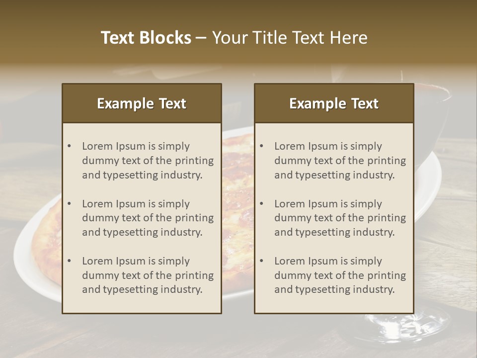 Green Pie Round PowerPoint Template