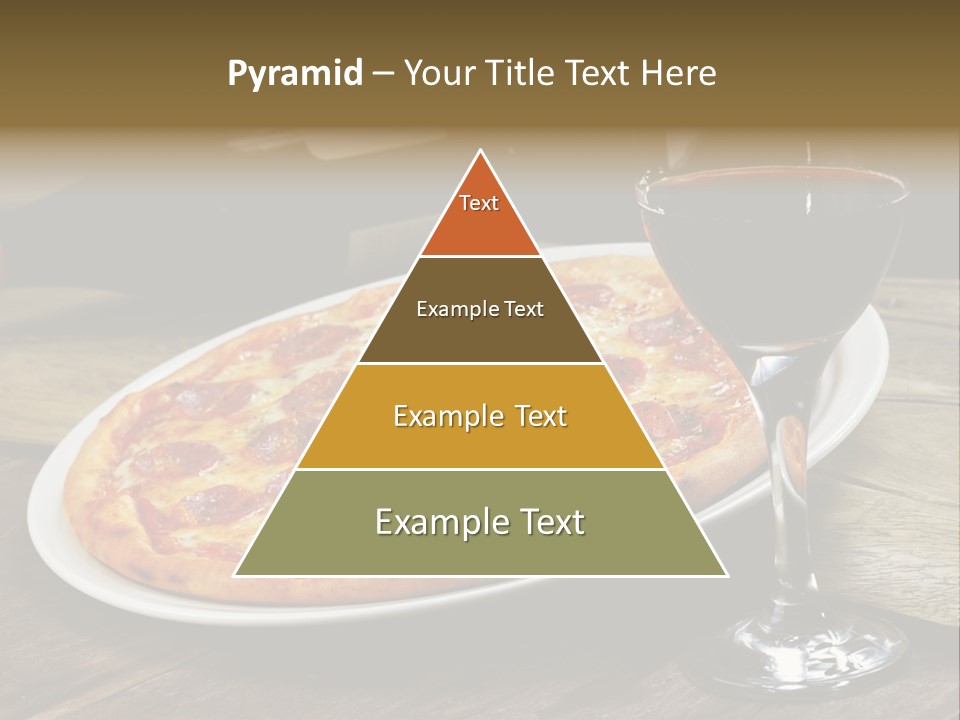 Green Pie Round PowerPoint Template