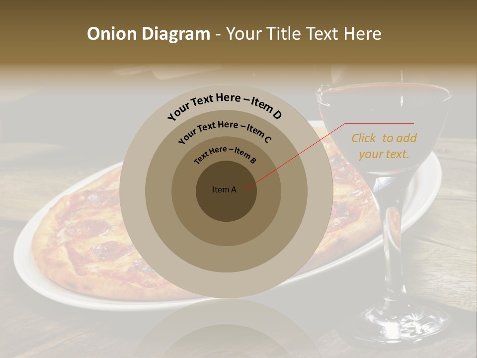 Green Pie Round PowerPoint Template