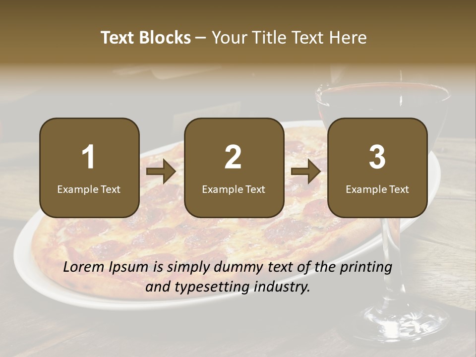 Green Pie Round PowerPoint Template
