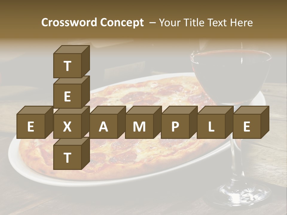 Green Pie Round PowerPoint Template