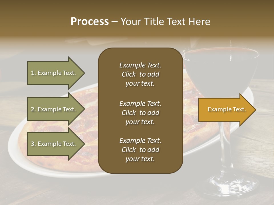 Green Pie Round PowerPoint Template