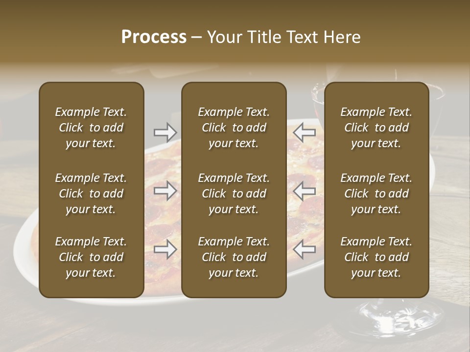 Green Pie Round PowerPoint Template
