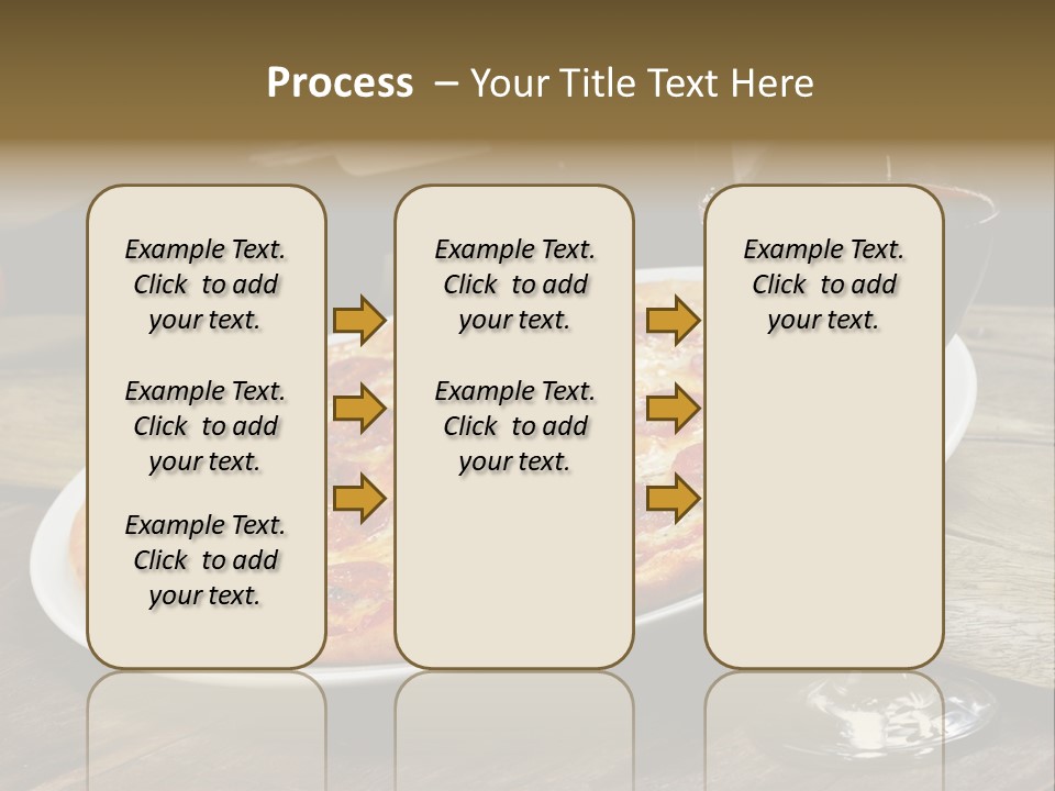 Green Pie Round PowerPoint Template