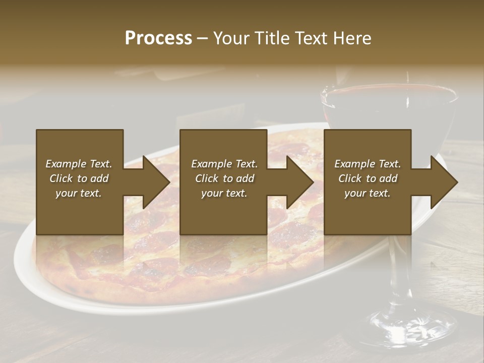 Green Pie Round PowerPoint Template