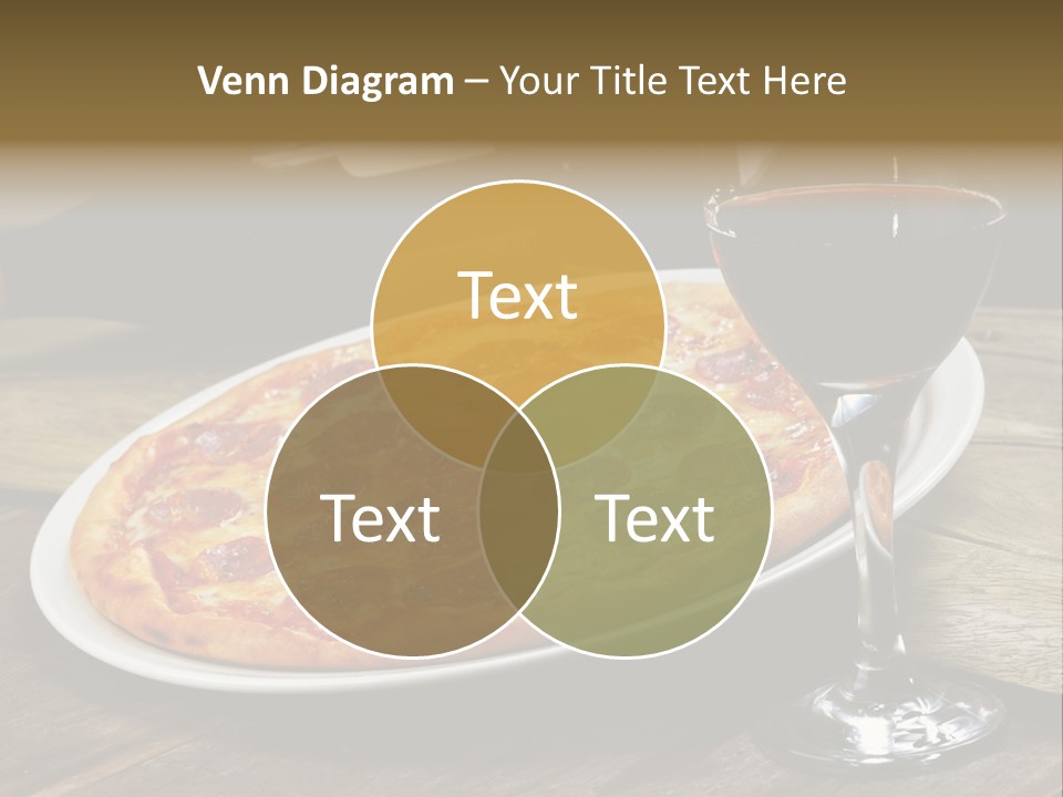 Green Pie Round PowerPoint Template