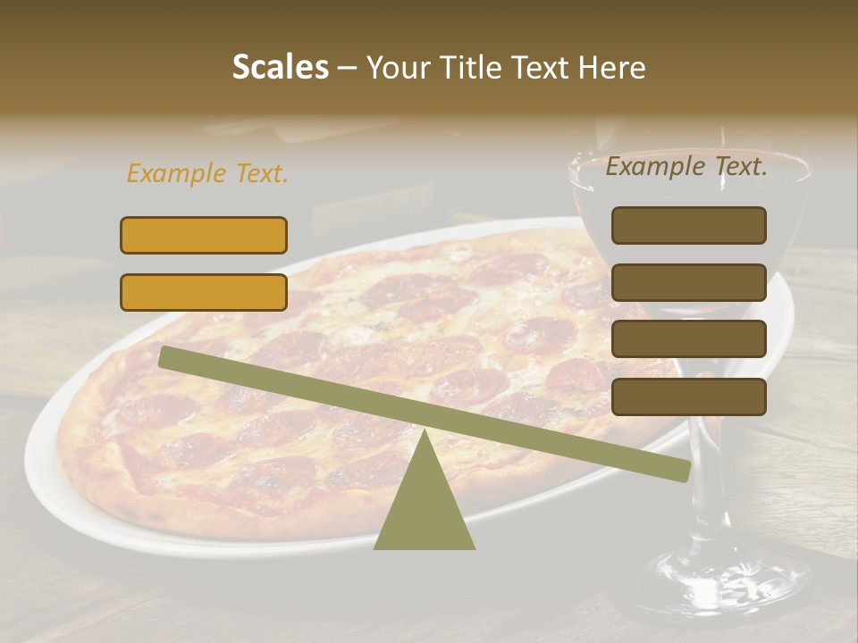 Green Pie Round PowerPoint Template