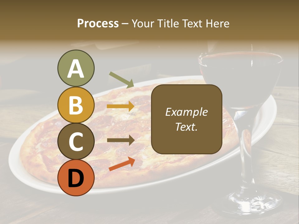 Green Pie Round PowerPoint Template