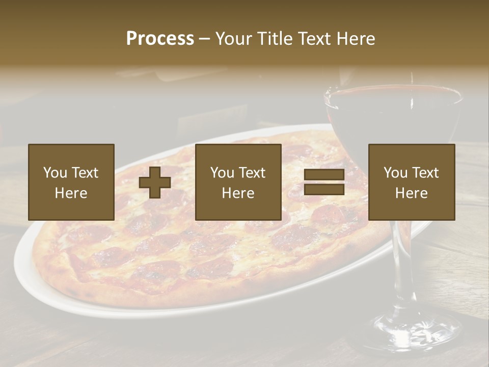 Green Pie Round PowerPoint Template