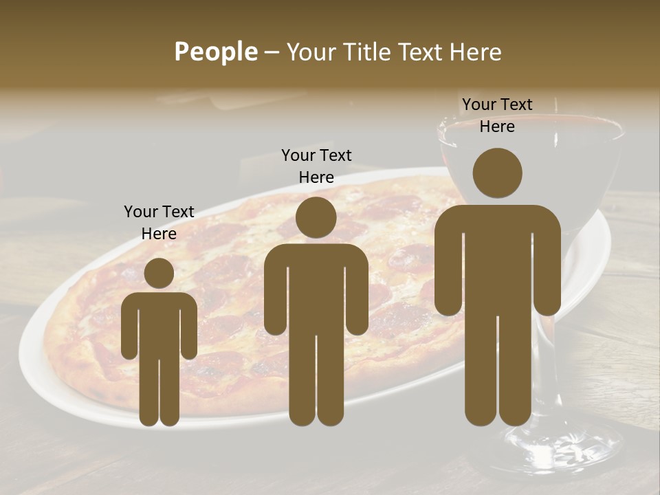 Green Pie Round PowerPoint Template