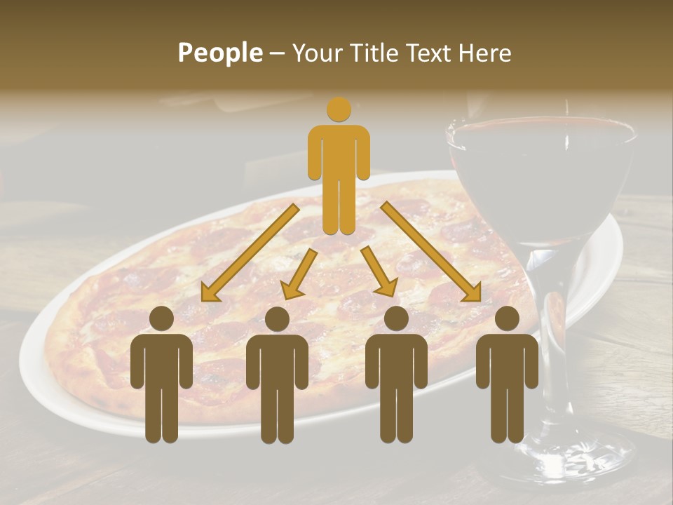 Green Pie Round PowerPoint Template