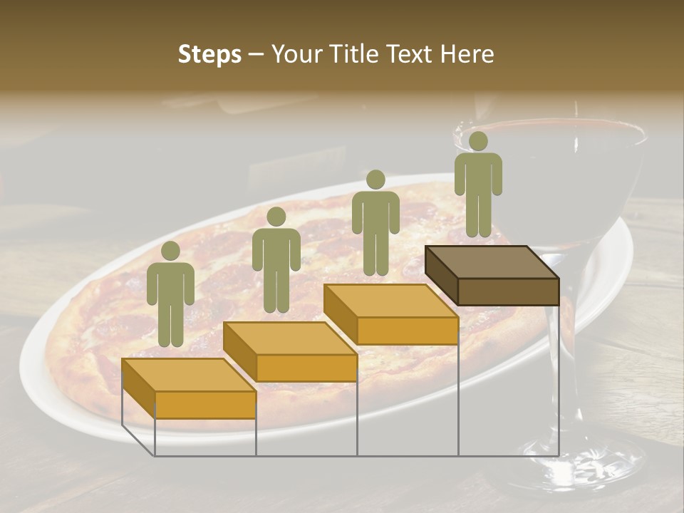 Green Pie Round PowerPoint Template