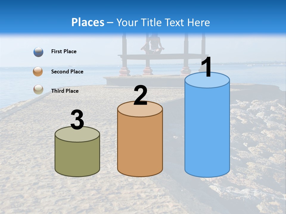 Posing Beauty East PowerPoint Template