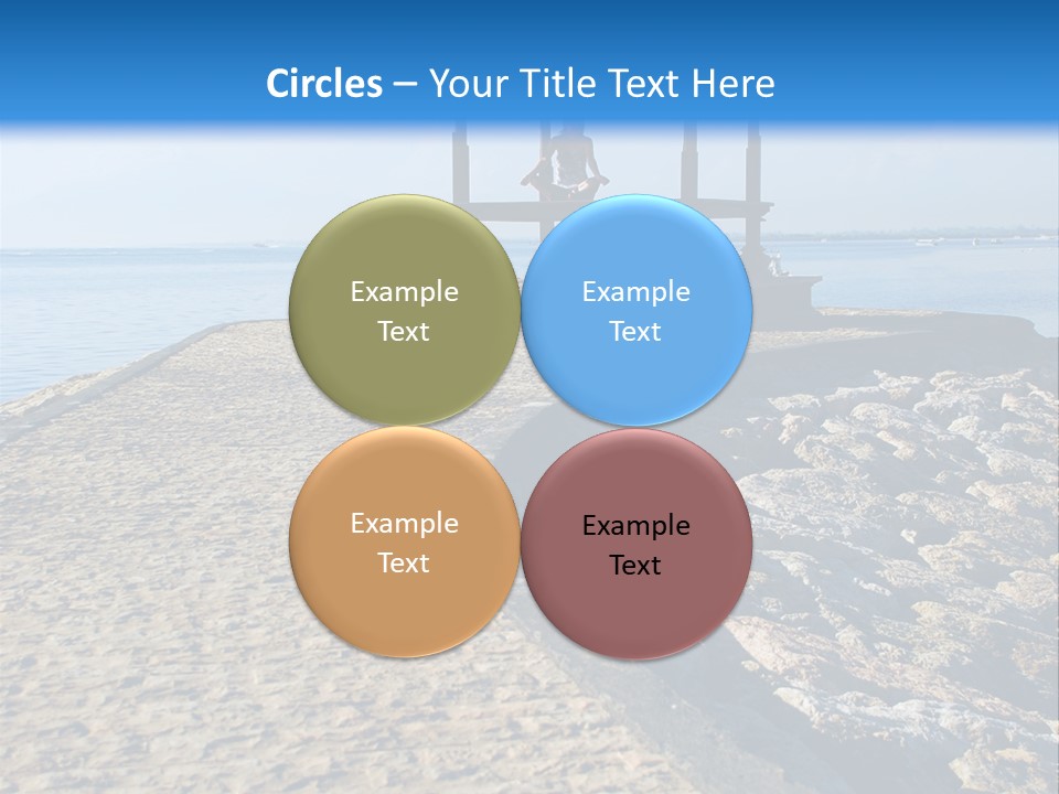 Posing Beauty East PowerPoint Template