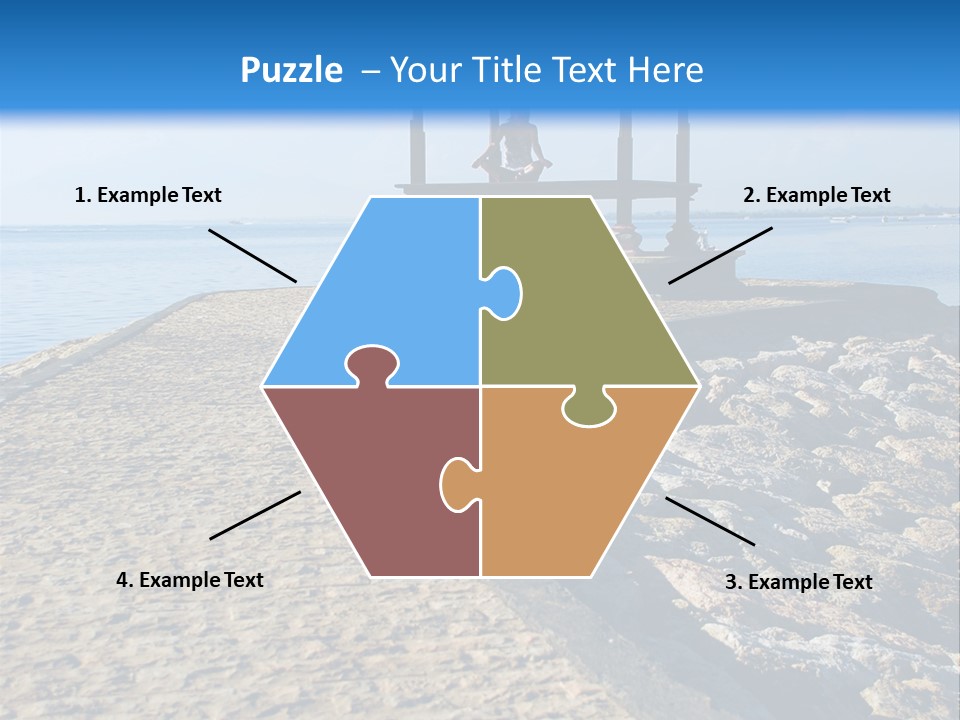 Posing Beauty East PowerPoint Template