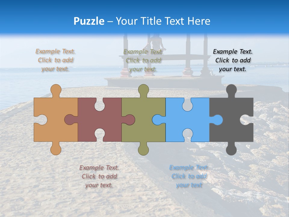 Posing Beauty East PowerPoint Template