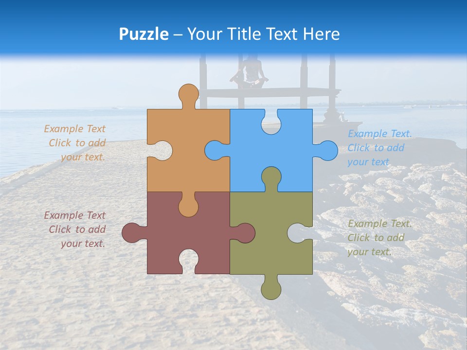 Posing Beauty East PowerPoint Template