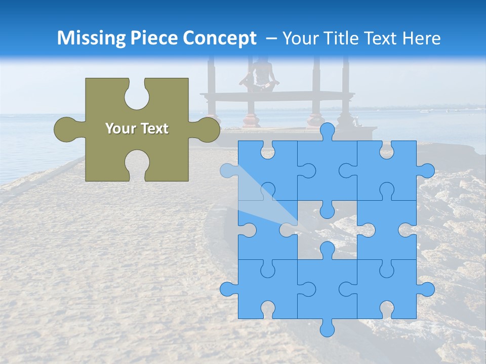 Posing Beauty East PowerPoint Template