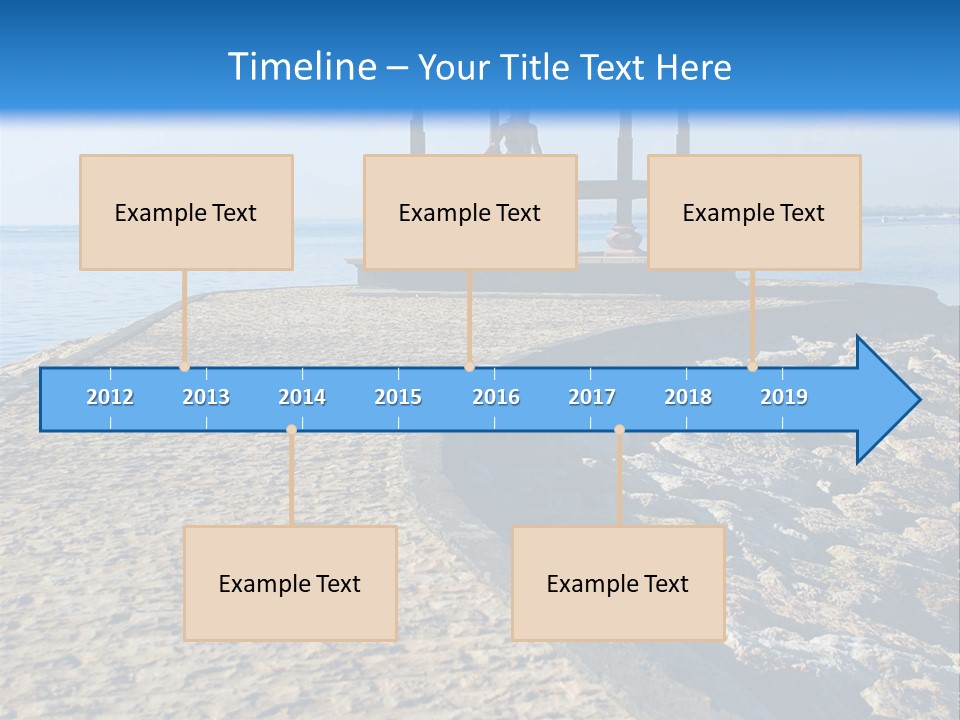 Posing Beauty East PowerPoint Template