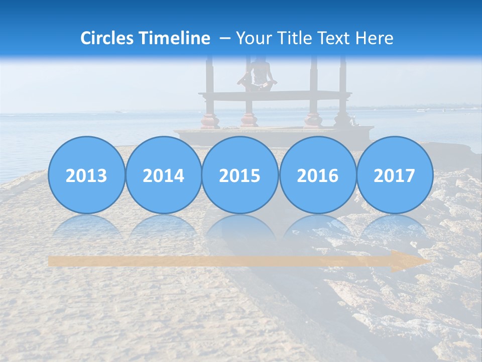 Posing Beauty East PowerPoint Template