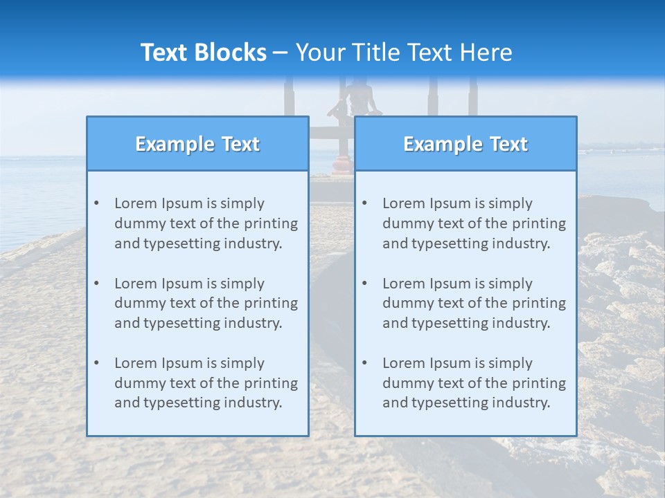 Posing Beauty East PowerPoint Template