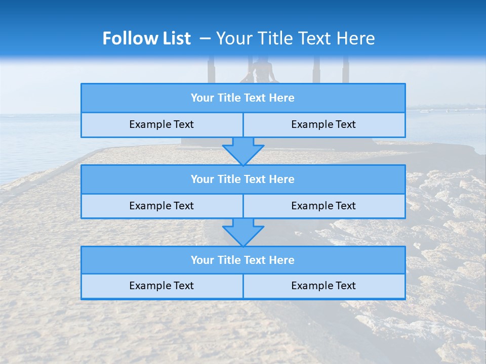 Posing Beauty East PowerPoint Template