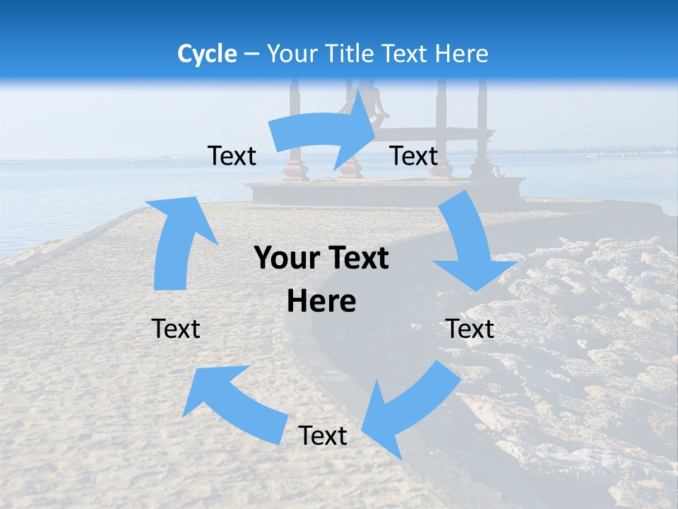 Posing Beauty East PowerPoint Template